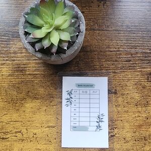 Reusable Bank Teller Slip